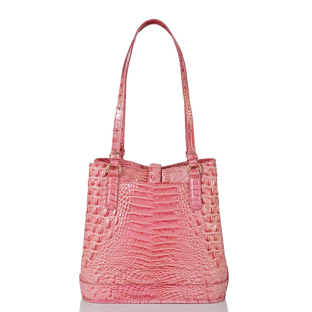 Brahmin Fiora Women's Bucket Bags Pink | CEQ478123