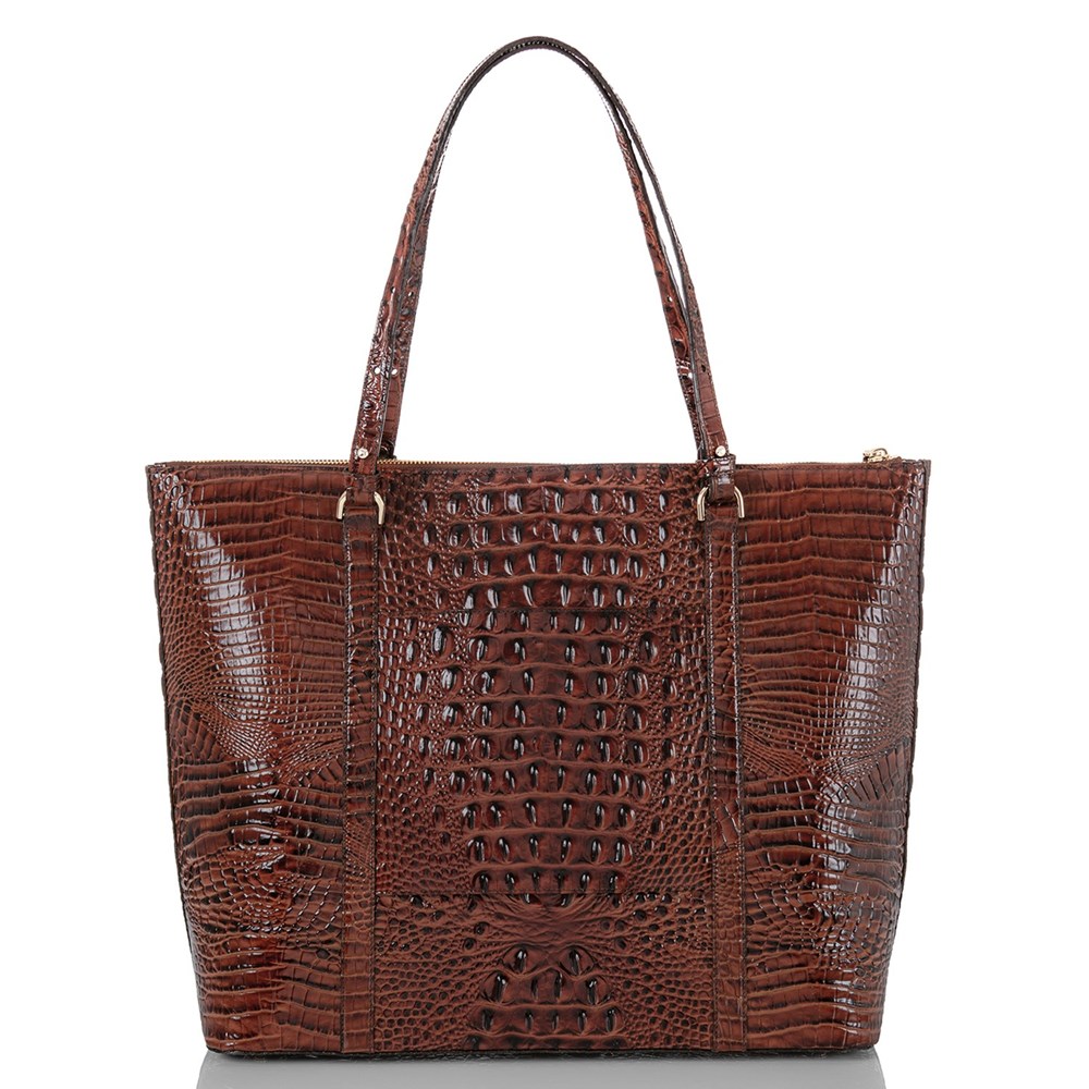 Brahmin Jules Women's Travel Bags Brown | NKJ354980