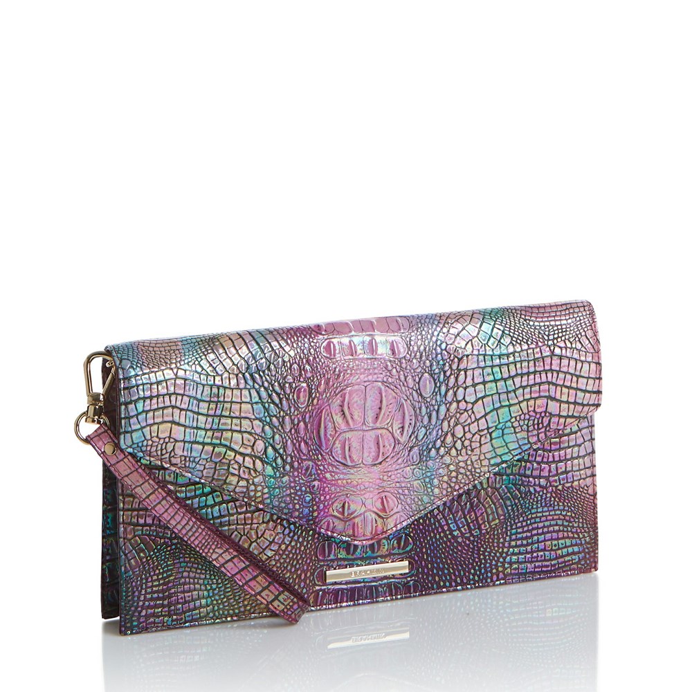 Brahmin Kaia Clutch Women's Clutch Bags Pink | BVP107359