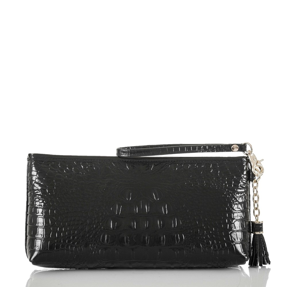 Brahmin Kayla Women's Clutch Bags Black | JHL625749