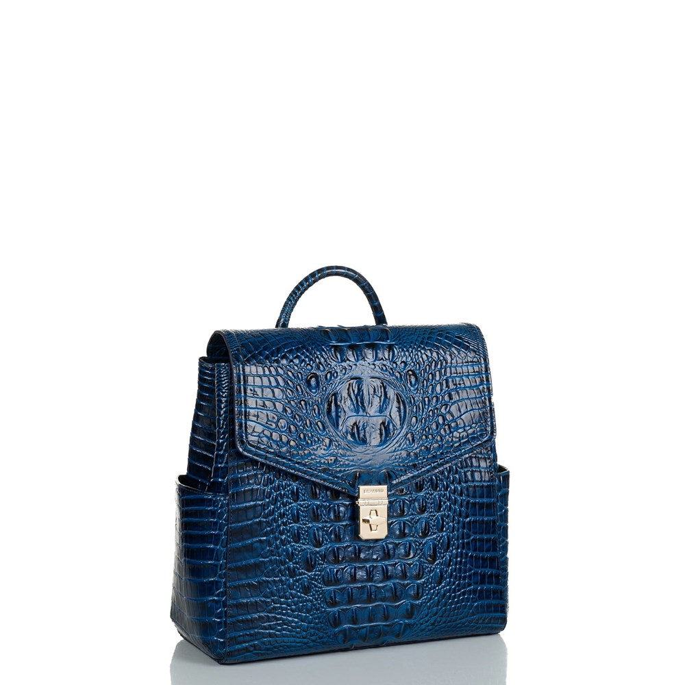 Brahmin Liz Women's Backpacks Blue | RTP836297