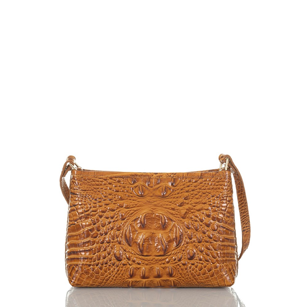 Brahmin Lorelei Women's Shoulder & Hobo Bags Orange | ICG569734