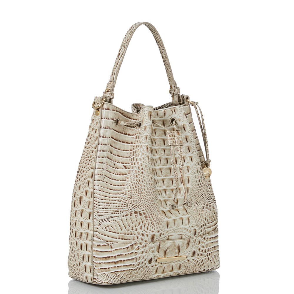 Brahmin Marlowe Women's Bucket Bags Grey | KCL126034