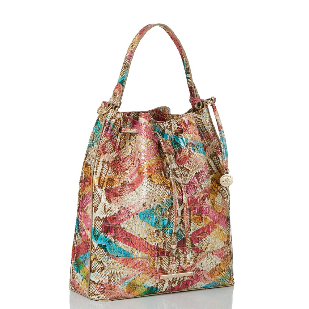 Brahmin Marlowe Women's Bucket Bags Multicolor | FVN308476