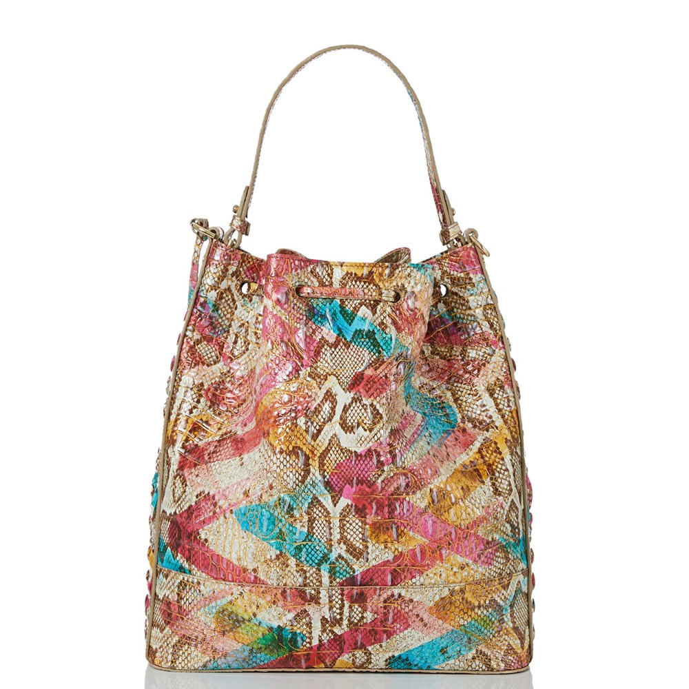 Brahmin Marlowe Women's Bucket Bags Multicolor | FVN308476