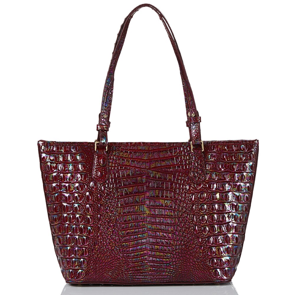 Brahmin Medium Asher Women's Tote Bags Red | RCP170264