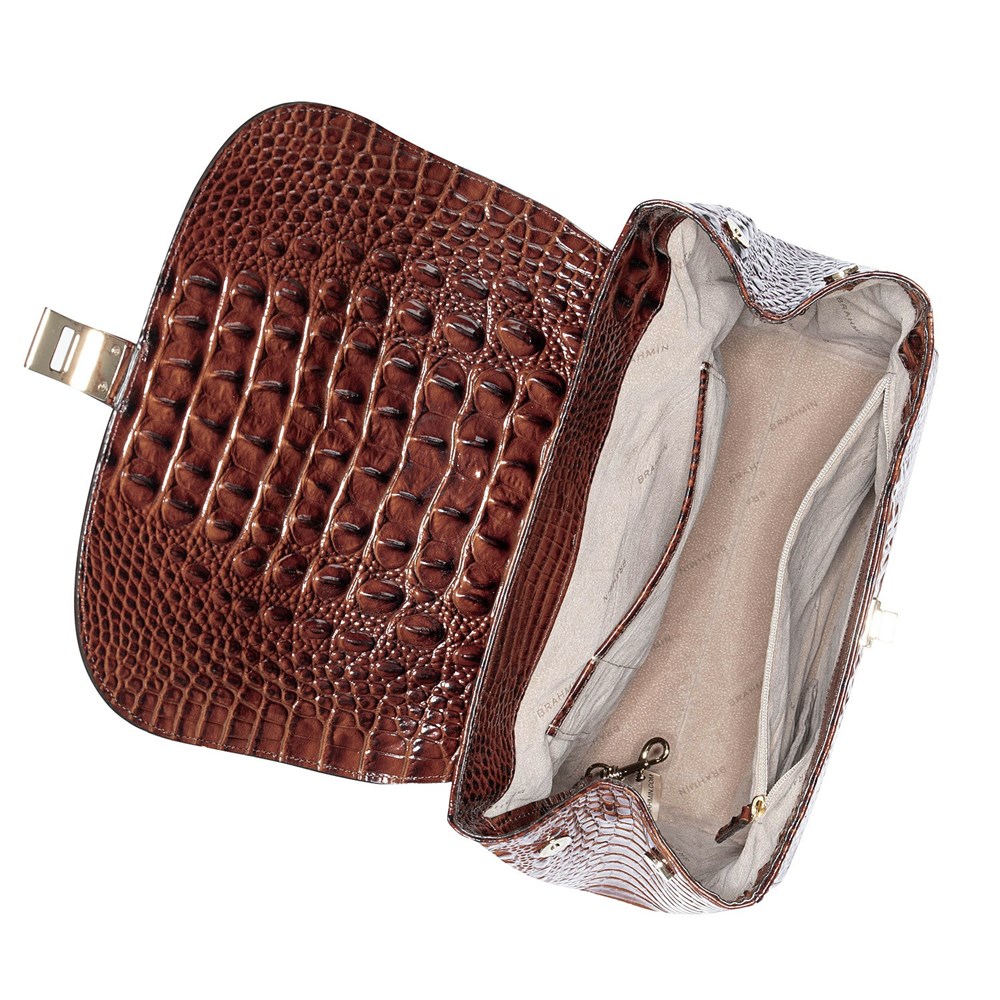 Brahmin Sadie Women's Travel Bags Brown | DUV897302