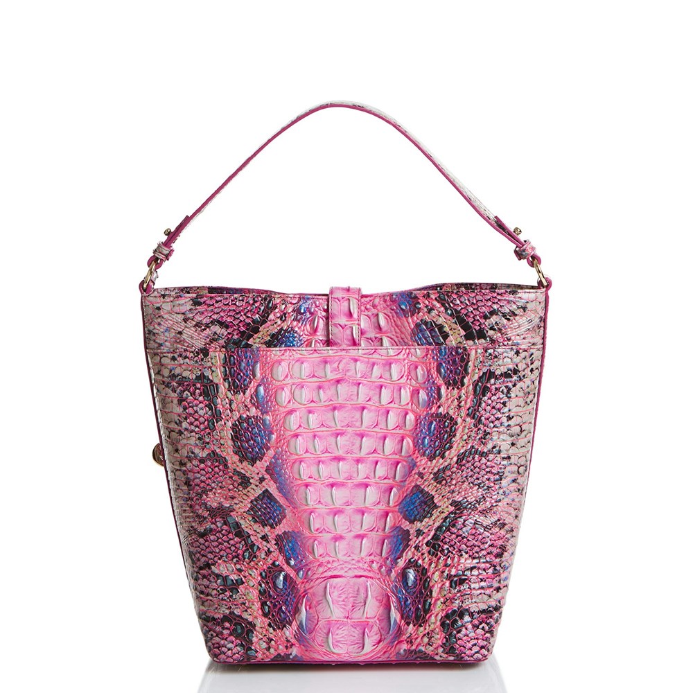 Brahmin Shira Women's Bucket Bags Pink | OAQ340297