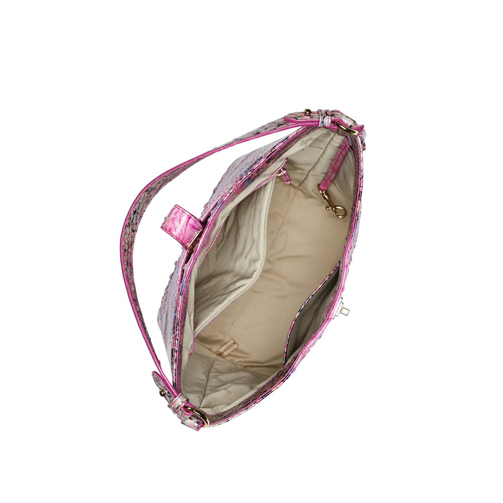 Brahmin Shira Women's Bucket Bags Pink | OAQ340297