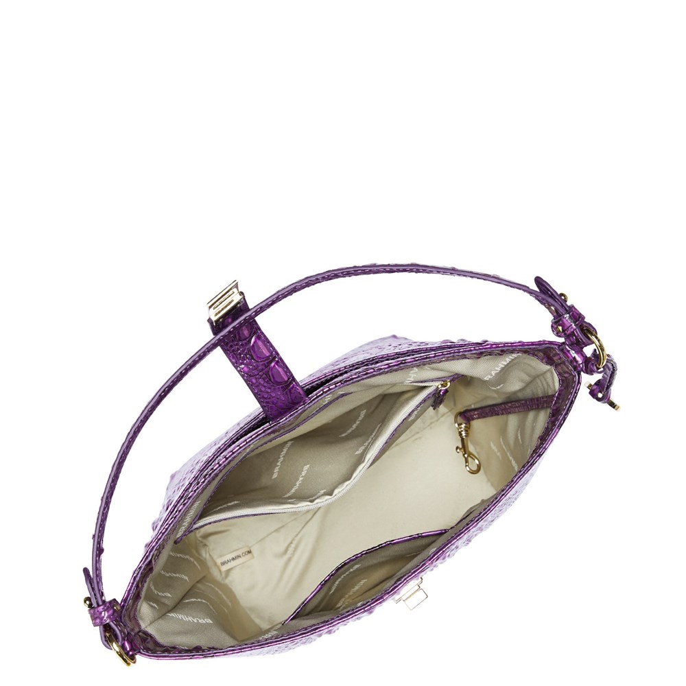 Brahmin Shira Women's Bucket Bags Purple | PIG521947