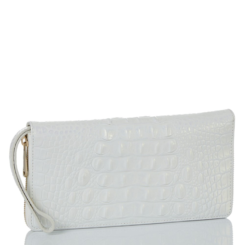 Brahmin Skyler Women's Clutch Bags White | MZA756841