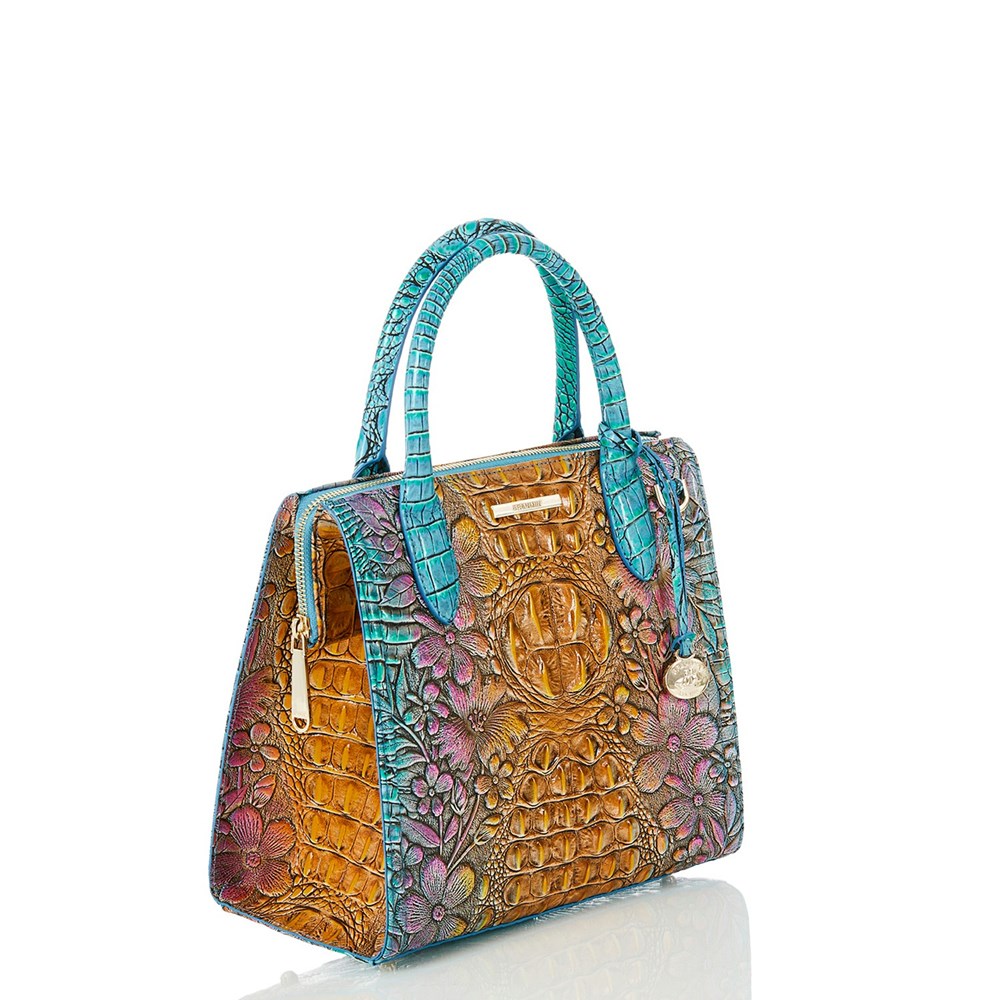 Brahmin Small Caroline Women's Satchel Bags Multicolor | OIJ305218