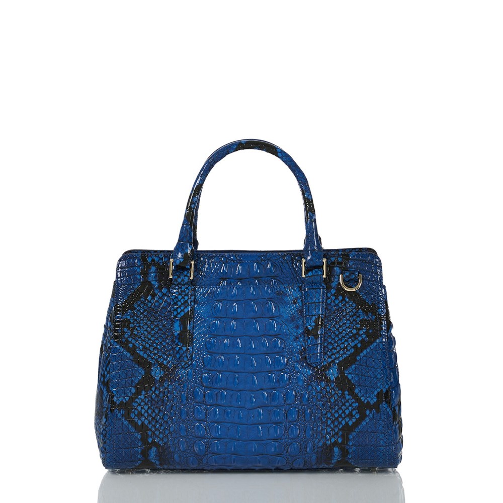 Brahmin Small Finley Women's Business Bags Blue | UVY083647