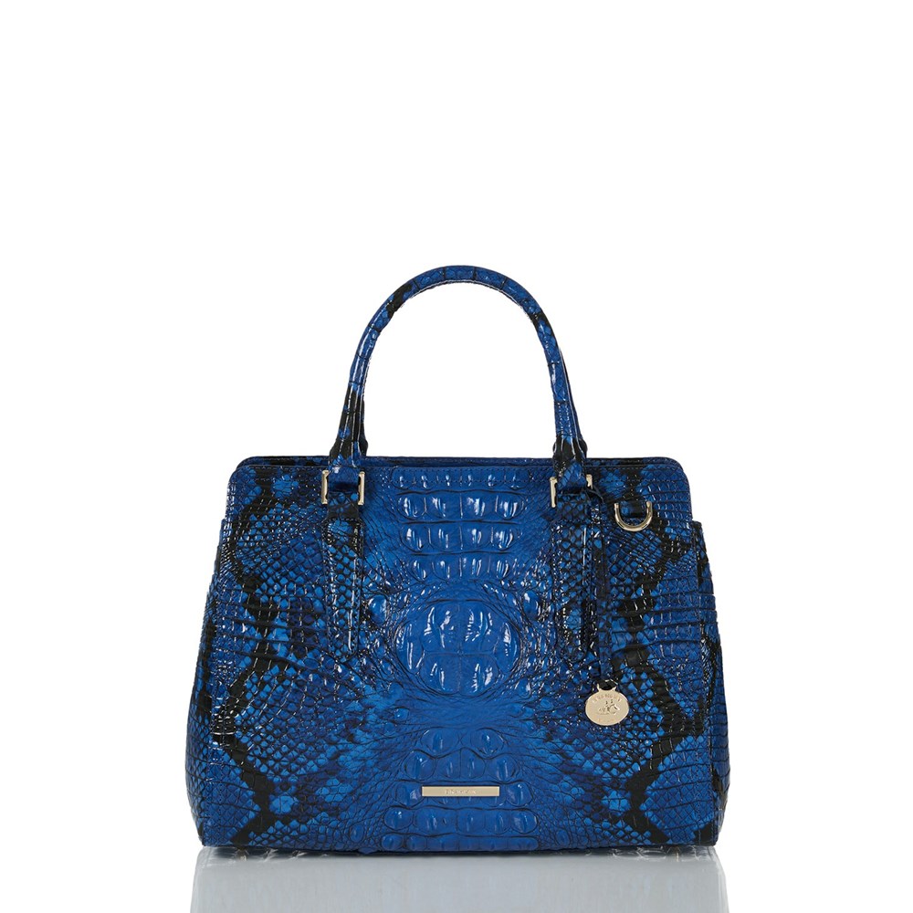 Brahmin Small Finley Women\'s Business Bags Blue | UVY083647