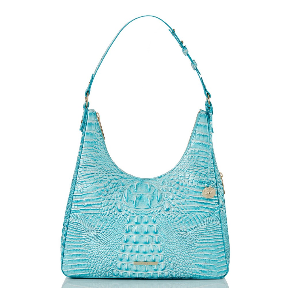 Brahmin Tabitha Women\'s Shoulder & Hobo Bags Blue | FCX031258